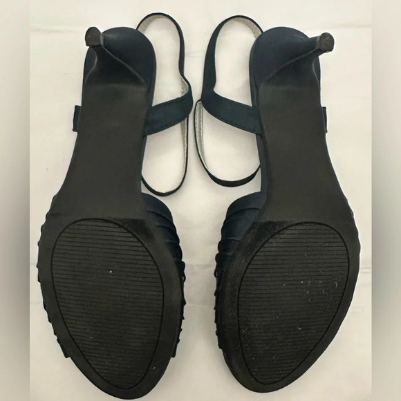 Dyeables Women’s Matilda Heel Navy Sandal Size 10 - Picture 5 of 8